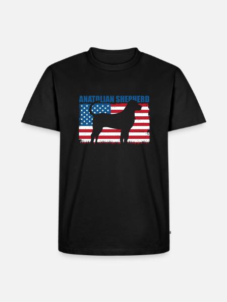 Anatolian Shepherd Dog - Men's Premium Organic T-Shirt - black