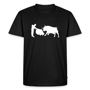 Corrida - Torero - Matador - T-shirt Premium bio Homme - noir - Devant - Nico (187cm)