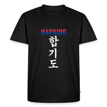 Hapkido Art martial coréen - T-shirt Premium bio Homme - noir - Devant - Nico (187cm)