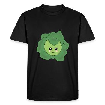 Salad Vegetable Costume Carnival Carnival Partner Shirt - Men's Premium Organic T-Shirt - black - Front - Nico (187cm)