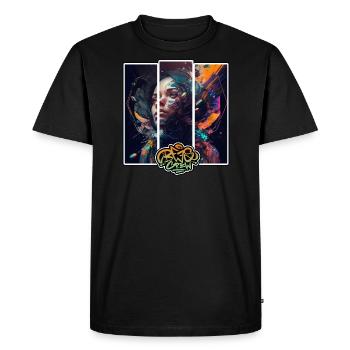 Infecte la femme SCI-FI BEES CREW - T-shirt Premium bio Homme - noir - Devant - Nico (187cm)