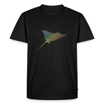 Skate - Men's Premium Organic T-Shirt - black - Front - Nico (187cm)