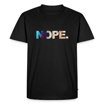 NOPE - sei kein ja-Sager! - T-shirt Premium bio Homme - noir - Devant - Nico (187cm)
