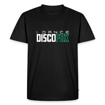 Je danse Discofox - T-shirt Premium bio Homme - noir - Devant - Nico (187cm)