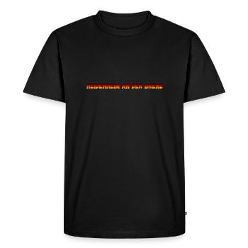 Heidenheim an der Brenz - Men's Premium Organic T-Shirt - black - Front - Nico (187cm)