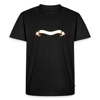 Banner 47 - T-shirt Premium bio Homme - noir - Devant - Nico (187cm)