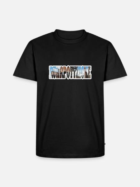 Ruhrpottzicke - Männer Premium Bio T-Shirt - Schwarz