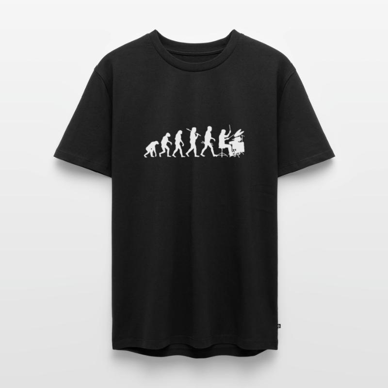 Schlagzeug Evolution Percussion Evolution Männer Premium Bio T-Shirt