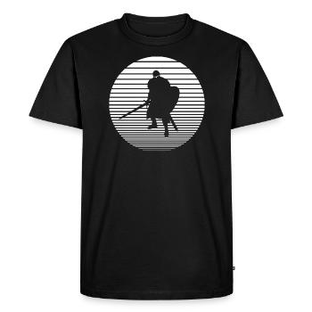 Chevaliers - T-shirt Premium bio Homme - noir - Devant - Nico (187cm)