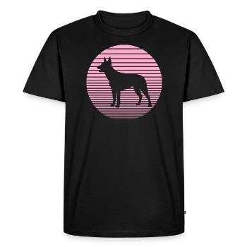 Australian Kelpie - T-shirt Premium bio Homme - noir - Devant - Nico (187cm)