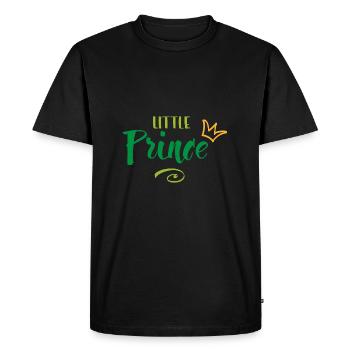 little prince - Men's Premium Organic T-Shirt - black - Front - Nico (187cm)