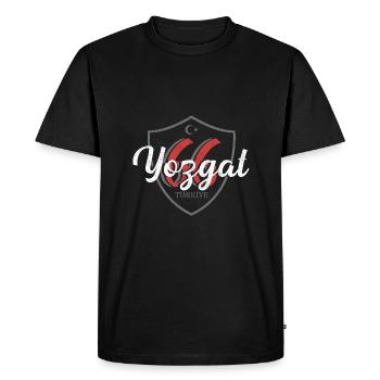 Yang - T-shirt Premium bio Homme - noir - Devant - Nico (187cm)