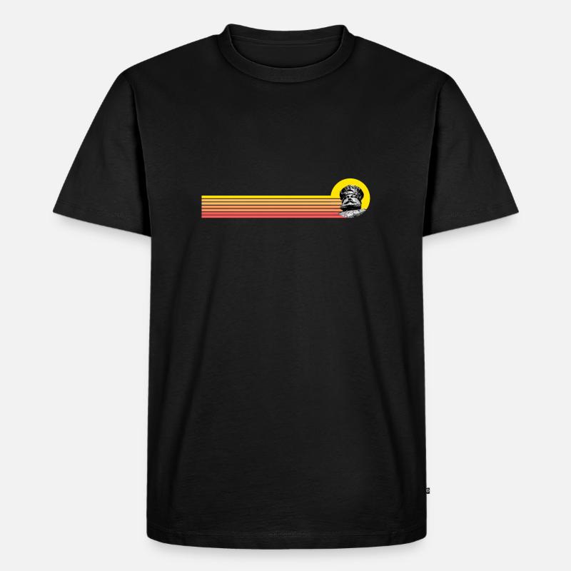 Ostthüringen Merch - Hanfried - Männer Premium Bio T-Shirt - Schwarz