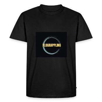 FLOGRAPPLING JJB MMA - T-shirt Premium bio Homme - noir - Devant - Nico (187cm)