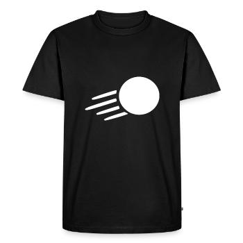 Cadeau de joueur de tennis de table tennis de table - T-shirt Premium bio Homme - noir - Devant - Nico (187cm)