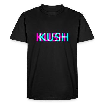 OG Kush 420 Weed Cannabis Marijuana Porro Stoner - Men's Premium Organic T-Shirt - black - Front - Nico (187cm)