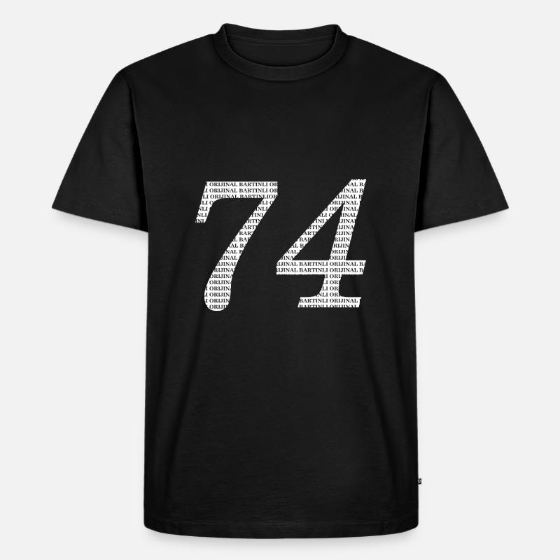 Bartın - Männer Premium Bio T-Shirt - Schwarz