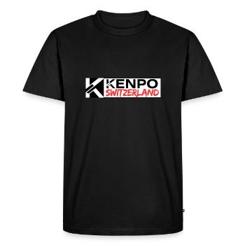 Swiss Kenpo Federation - T-shirt Premium bio Homme - noir - Devant - Nico (187cm)