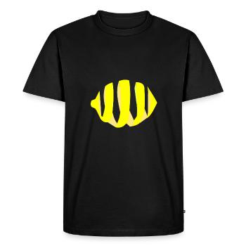 fruits de fruits de zeste de citron idée cadeau aigre - T-shirt Premium bio Homme - noir - Devant - Nico (187cm)