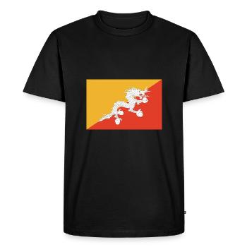 Bhutan - T-shirt Premium bio Homme - noir - Devant - Nico (187cm)