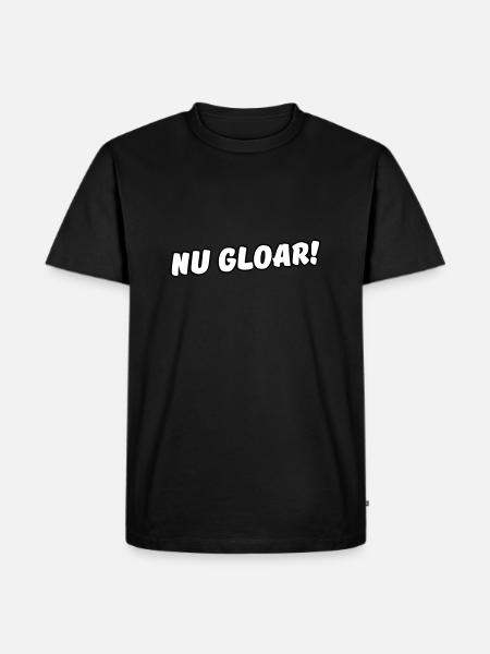 nugloar - sächsisch - Männer Premium Bio T-Shirt - Schwarz