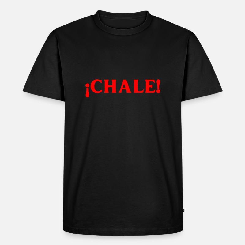 sei ruhig Spanisch Sprache - Männer Premium Bio T-Shirt - Schwarz