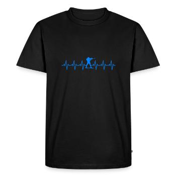 Biathlon Herschlag Sport Hobby - Men's Premium Organic T-Shirt - black - Front - Nico (187cm)