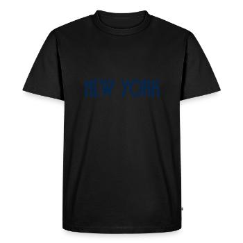 New York - T-shirt Premium bio Homme - noir - Devant - Nico (187cm)