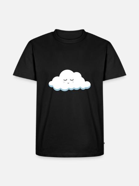 sleeping cloud - Men's Premium Organic T-Shirt - black