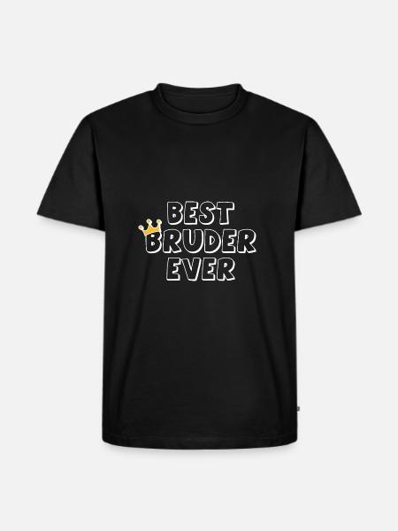 Best Brother Ever 1 - Men's Premium Organic T-Shirt - black
