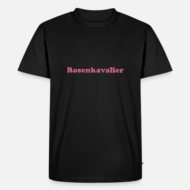 Rosenkavalier - Männer Premium Bio T-Shirt - Schwarz