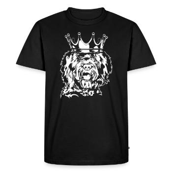 BARBET Chiens de la Couronne Chiens de chasse Wilsigns - T-shirt Premium bio Homme - noir - Devant - Nico (187cm)