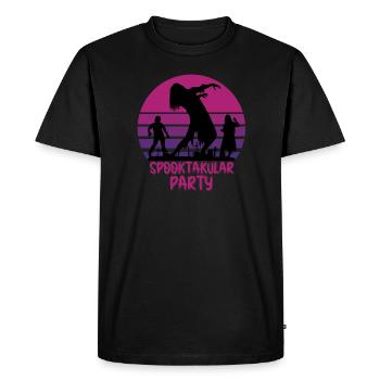 Fête spooktakular - T-shirt Premium bio Homme - noir - Devant - Nico (187cm)