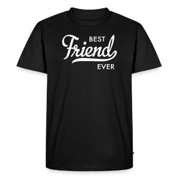 Ami - T-shirt Premium bio Homme - noir - Devant - Nico (187cm)