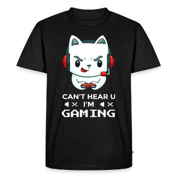 Game Gamer Gamer Nerd Idée de cadeau - T-shirt Premium bio Homme - noir - Devant - Nico (187cm)