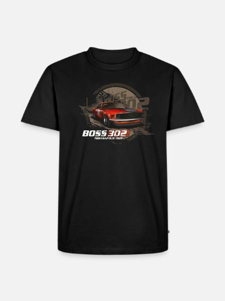 Boss 302 - Men's Premium Organic T-Shirt - black