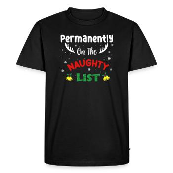 Drôle de cadeau de Noël pour les enfants - Weihnachtsgeschenk - T-shirt Premium bio Homme - noir - Devant - Nico (187cm)