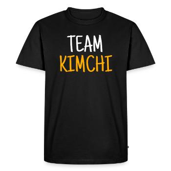 Kimchi food Korea - Men's Premium Organic T-Shirt - black - Front - Nico (187cm)