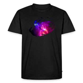Weltraum All Galaxie Geschenkidee - Männer Premium Bio T-Shirt - Schwarz - Vorne - Nico (187cm)