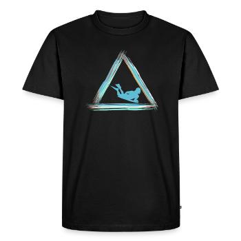 Bodyboard - Men's Premium Organic T-Shirt - black - Front - Nico (187cm)