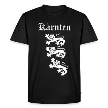 Carinthie - T-shirt Premium bio Homme - noir - Devant - Nico (187cm)