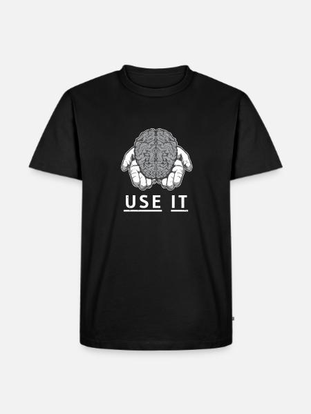 Use it - Men's Premium Organic T-Shirt - black