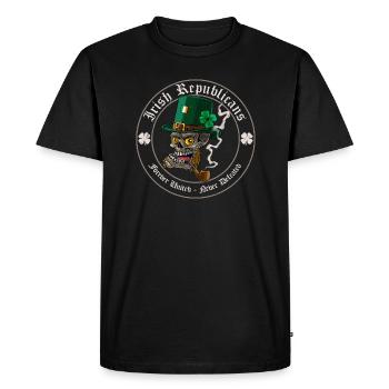 Républicains irlandais Citer Best-sellers graphiques - T-shirt Premium bio Homme - noir - Devant - Nico (187cm)