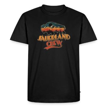 Sauerland Crew Sauerländer Urlaub NRW - T-shirt Premium bio Homme - noir - Devant - Nico (187cm)