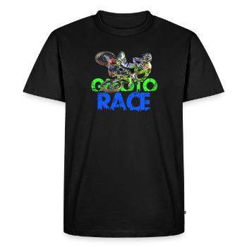 Eli Tomac (ET3) Motocross Race 2020 - Men's Premium Organic T-Shirt - black - Front - Nico (187cm)
