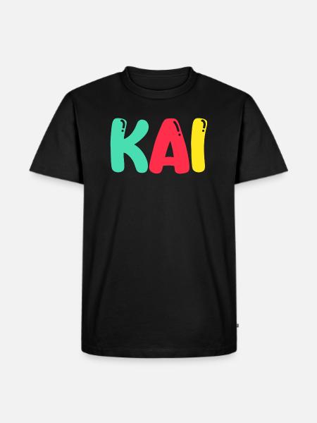 Nom - Kai - T-shirt Premium bio Homme - noir