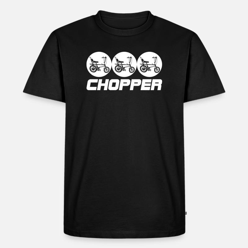 Chopper - Männer Premium Bio T-Shirt - Schwarz