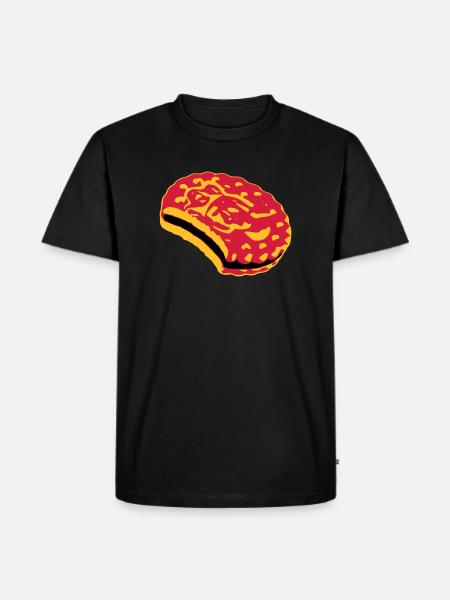 Keks - Männer Premium Bio T-Shirt - Schwarz