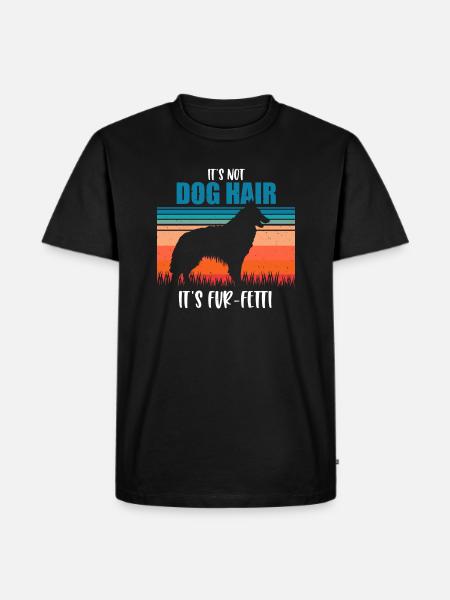Belgian Tervuren - Men's Premium Organic T-Shirt - black