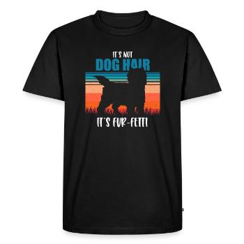 Cairn Terrier - Men's Premium Organic T-Shirt - black - Front - Nico (187cm)